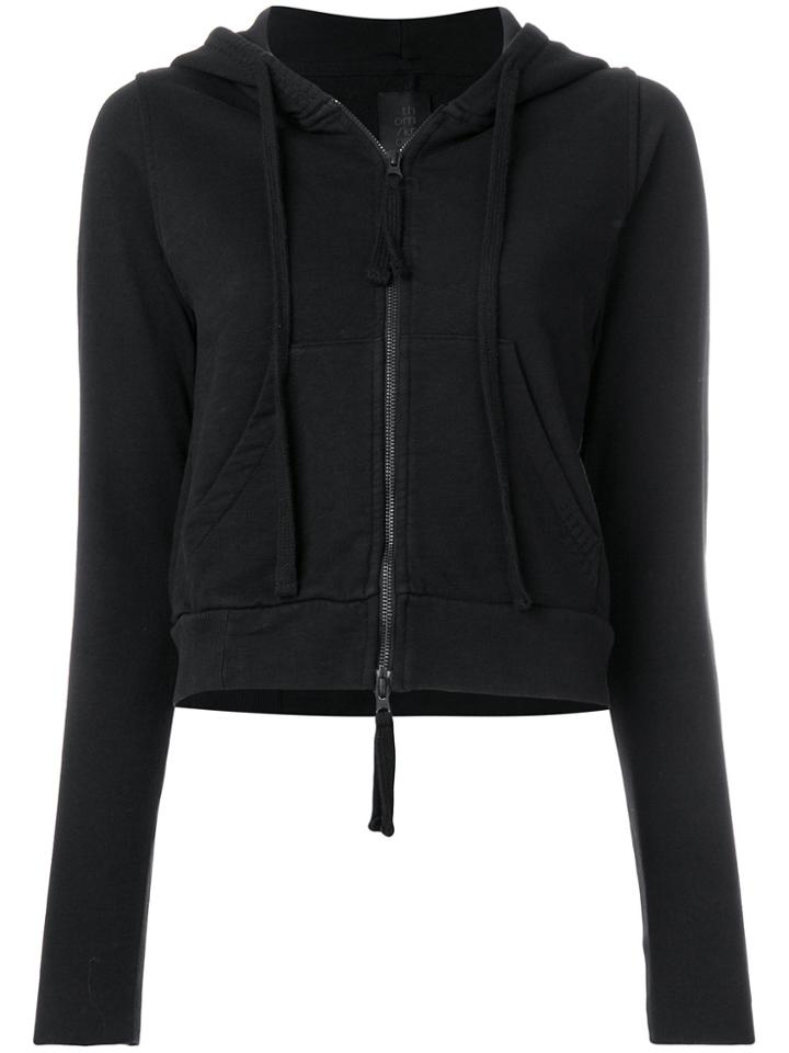 Thom Krom Drawstring Hoodie - Black