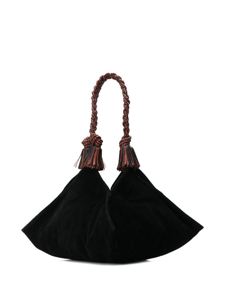 Ulla Johnson Tassel Strap Tote - Black