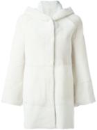 Drome Hooded Buttoned Coat