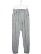 Calvin Klein Kids Teen Plain Track Pants - Grey