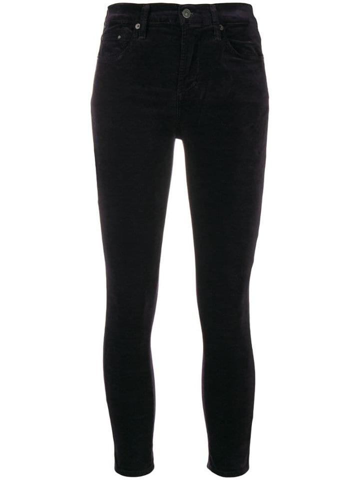 Citizens Of Humanity Cropped Skinny Jeans - Purple
