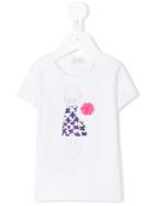 Il Gufo - Girl Print T-shirt - Kids - Cotton/spandex/elastane - 36 Mth, White