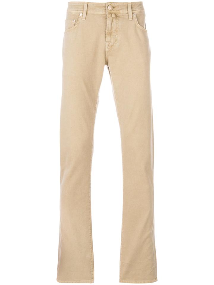 Jacob Cohen Five Pocket Jeans - Nude & Neutrals