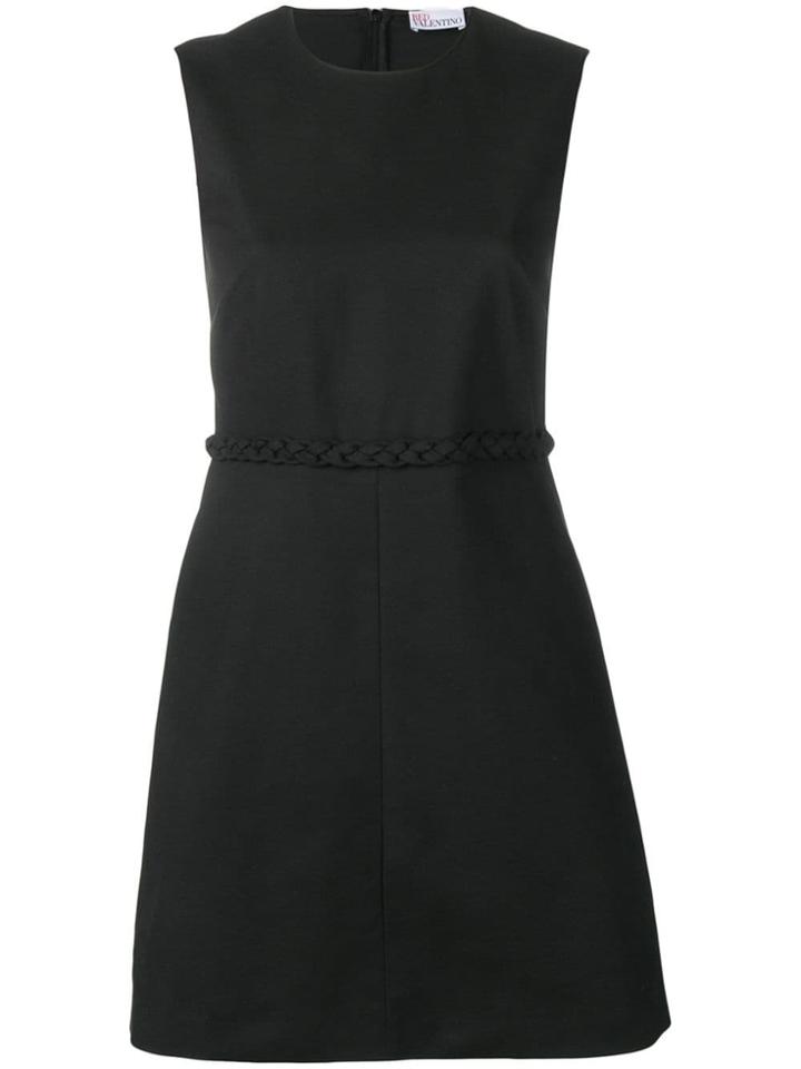 Red Valentino Sleeveless A-line Dress - Black