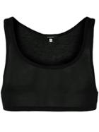 Unconditional Cropped Tank Top - Black