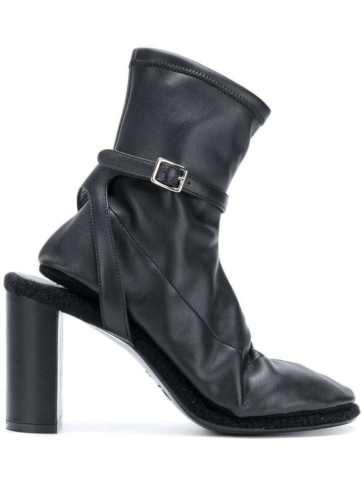 Mm6 Maison Margiela Sandal Boots - Black
