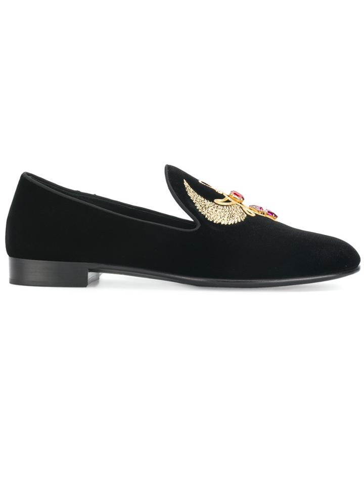 Giuseppe Zanotti Design Aisha Slippers - Black