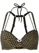 Marlies Dekkers - Holi Vintage Bikini Top - Women - Polyamide/spandex/elastane - 80b, Women's, Black, Polyamide/spandex/elastane