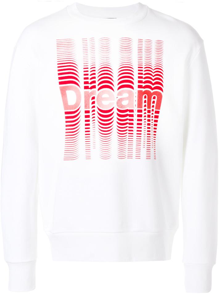 Diesel S-bay-sb Sweatshirt - White