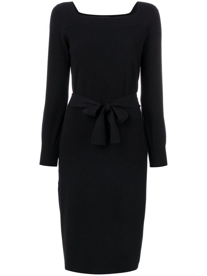 A.p.c. Ribbed Knit Dress - Black