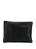 Isaac Reina Plain Wash Bag - Black