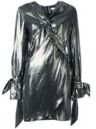 Iro Anabela Dress, Size: 38, Grey, Cupro