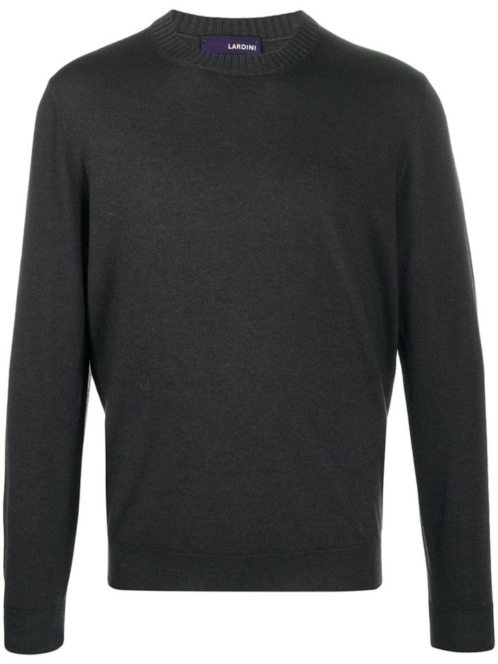 Lardini Round Neck Sweater - Blue