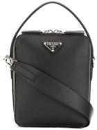 Prada All-around Zipped Tote - Black
