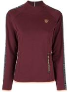 Ea7 Emporio Armani Logo Long-sleeve Sweatshirt - Red
