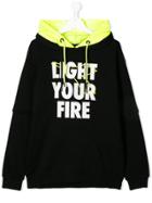Diadora Junior Light Your Fire Hoodie - Black