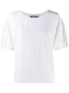 Moschino Puff Sleeve T-shirt - White