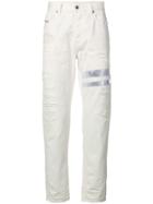 Diesel Mharky Slim Jeans - White