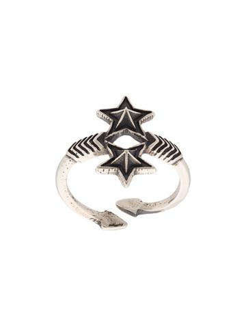 Cody Sanderson Adjustable Star Ring - Grey
