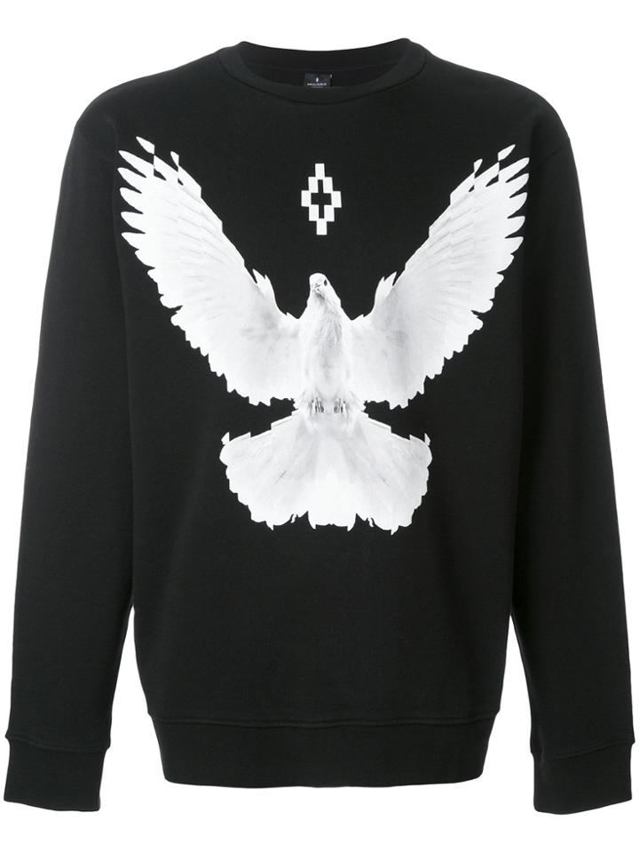 Marcelo Burlon County Of Milan Dove Crewneck Sweatshirt - Black