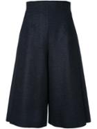 Rito Wide Fit Short Trousers, Women's, Size: 36, Grey, Wool