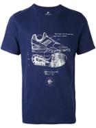 Nike - Huarache T-shirt - Men - Polyester/cotton/viscose - Xl, Blue, Polyester/cotton/viscose