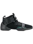Giuseppe Zanotti Design New Sole Logo Strap Sneakers - Black