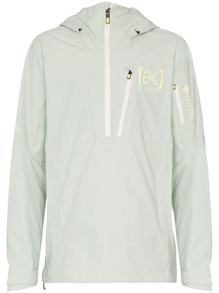 Burton Ak Grey Velocity Gore-tex Hooded Jacket - Green
