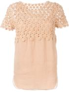 Chloé Floral Crochet Top