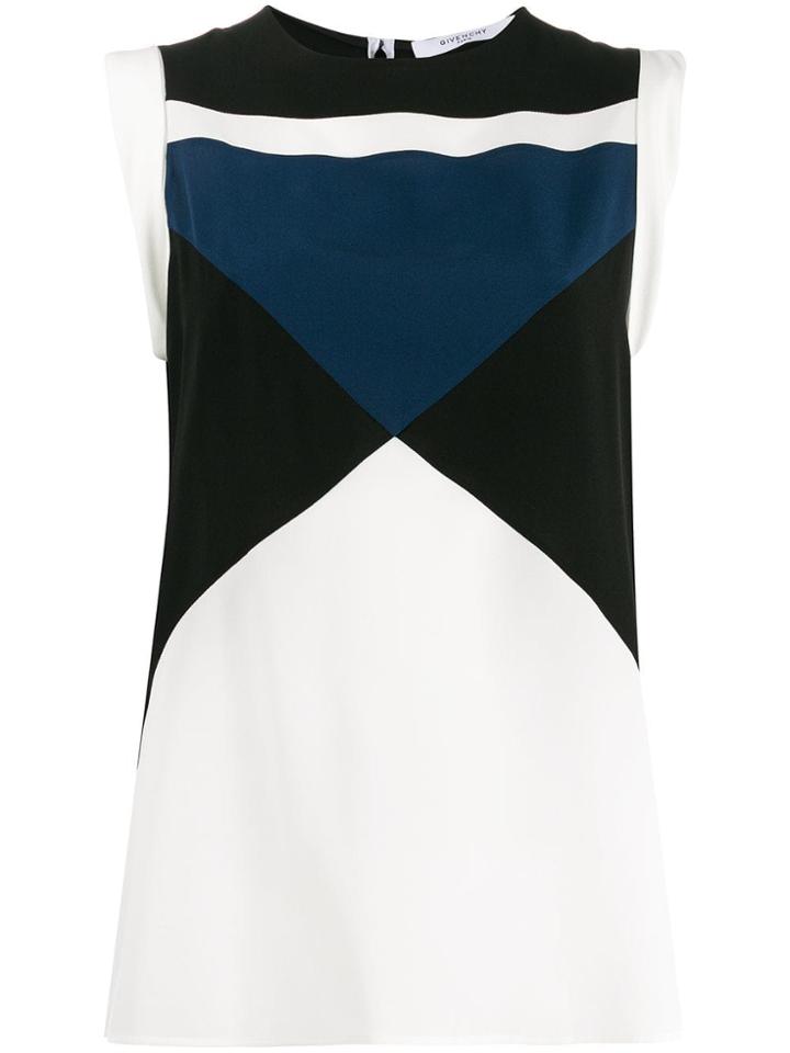 Givenchy Colour Block Vest - White