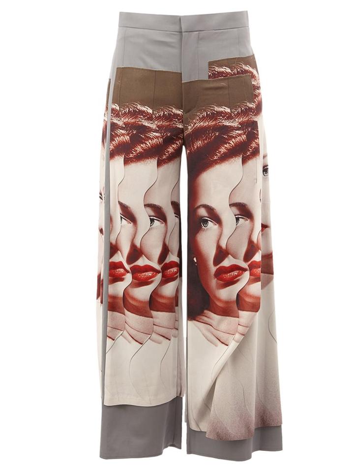 Undercover Photo Print Palazzo Pants