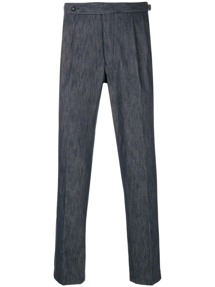The Gigi Regular Trousers - Blue