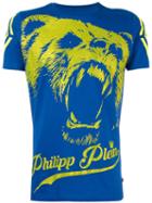 Philipp Plein 'feel' T-shirt, Men's, Size: Small, Blue, Cotton
