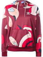 Adidas Originals Printed Hooded Sweatshirt, Women's, Size: Small, Polyester