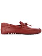 Tod's X Ferrari Gommino Driving Shoes - Red