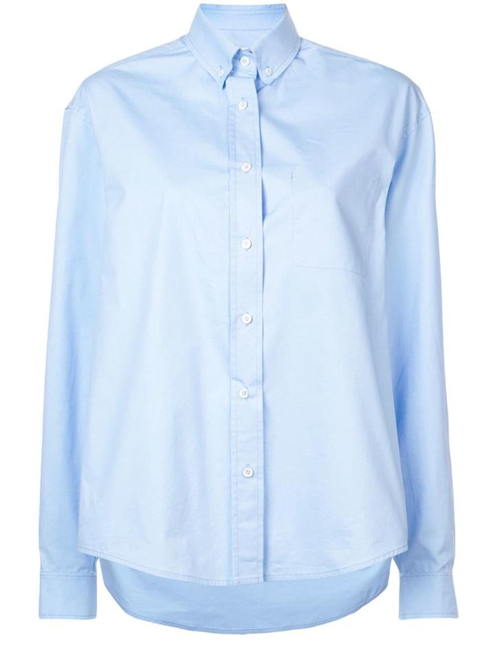 We11done Button-down Shirt - Blue