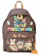 Moschino Super Moschino Monogrammed Backpack
