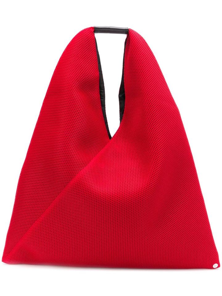 Mm6 Maison Margiela Japanese Hobo Tote - Red