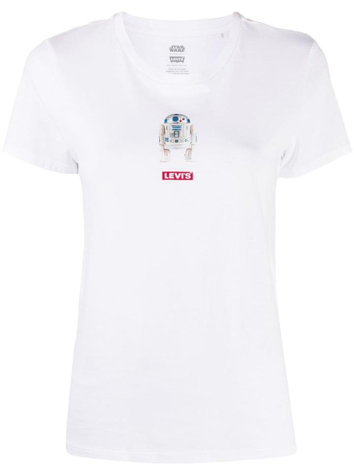 Levi's Star Wars Logo Print T-shirt - White