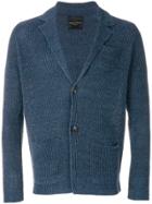Roberto Collina V-neck Fitted Cardigan - Blue