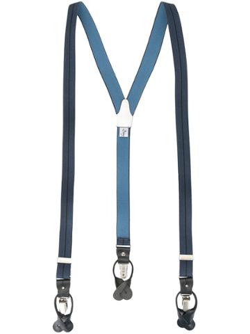 Bergfabel Striped Suspenders - Blue