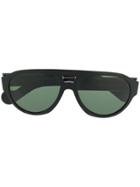Moncler Eyewear Aviator Sunglasses - Black
