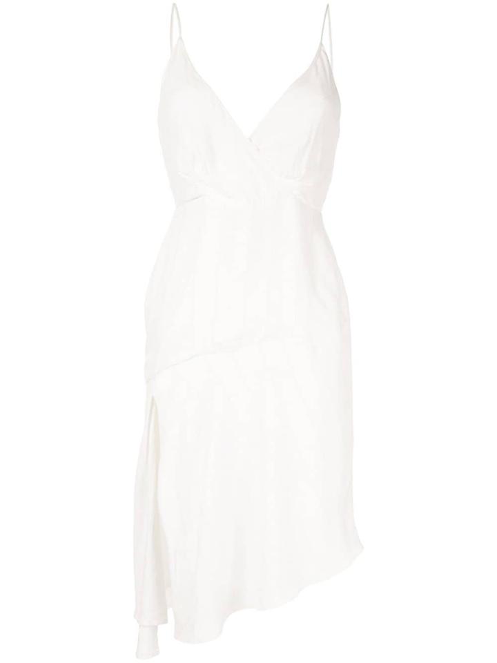 Suboo Nadia Asymmetric Hem Dress - White