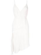 Suboo Nadia Asymmetric Hem Dress - White