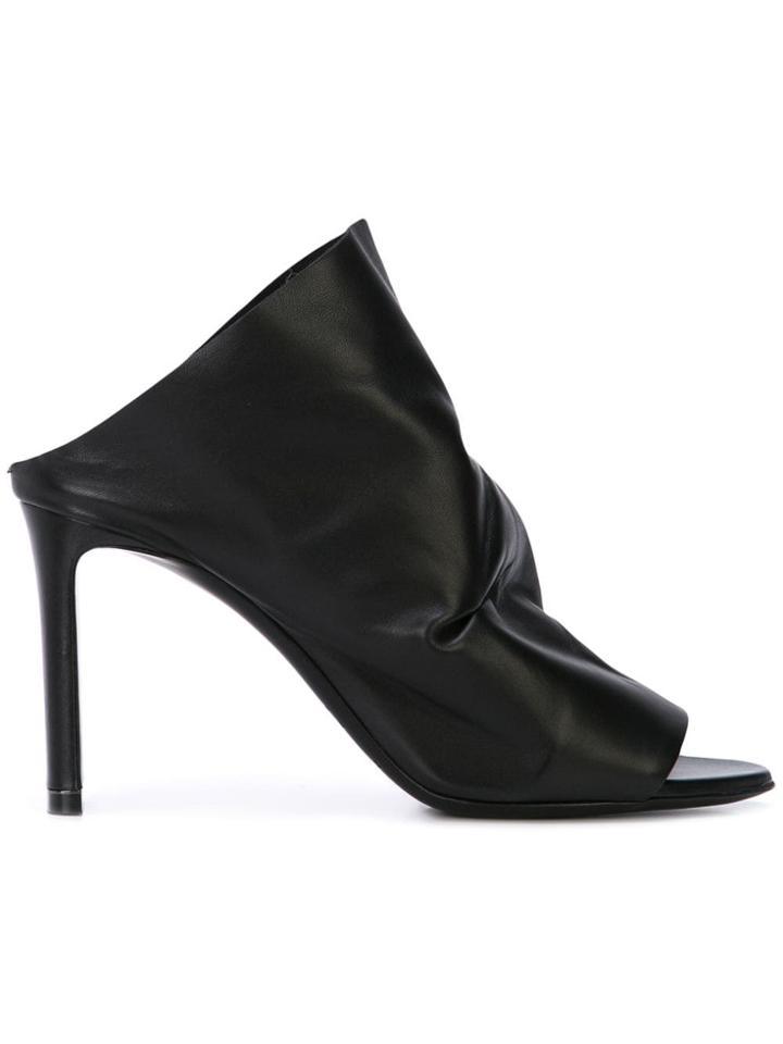 Nicholas Kirkwood Open Toe Mules - Black