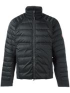 Canada Goose Logo Patch Padded Jacket - Black
