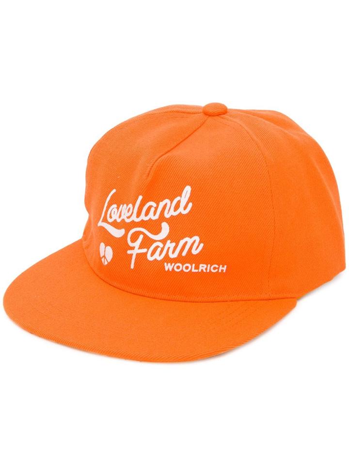 Woolrich Baseball Cap - Yellow & Orange