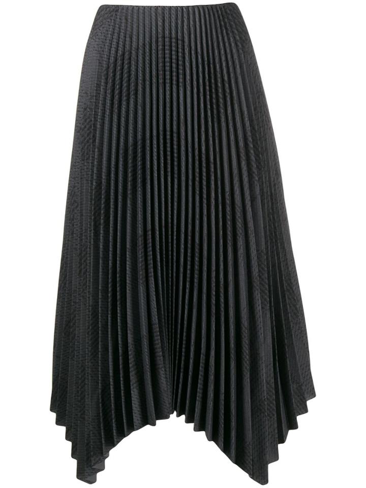 Fabiana Filippi Pleated Midi Skirt - Green