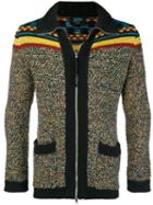 Jean Paul Gaultier Pre-owned Mixed Pattern Cardigan - Yellow