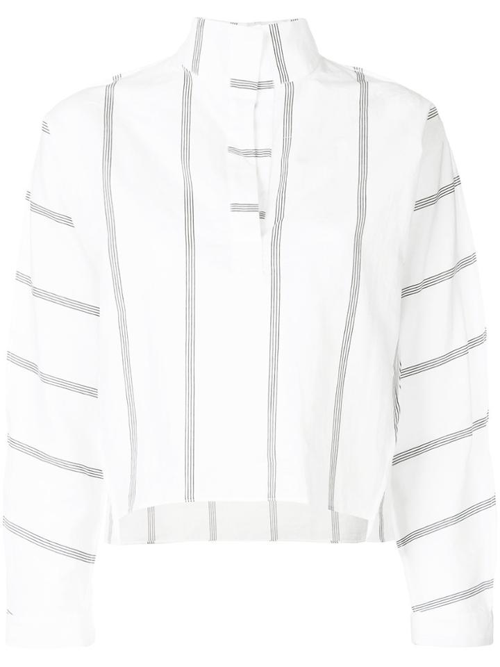 Ter Et Bantine Striped Blouse - White